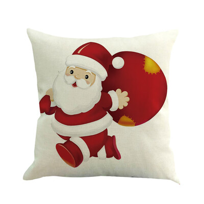 

〖Follure〗Merry Christmas Cushion Cover Square Pillow Case Home Decor