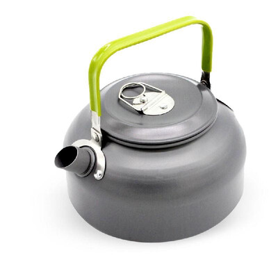 

08L Portable Ultra-light Outdoor Hiking Camping Survival Water Kettle Teapot Coffee Pot Anodised Aluminum