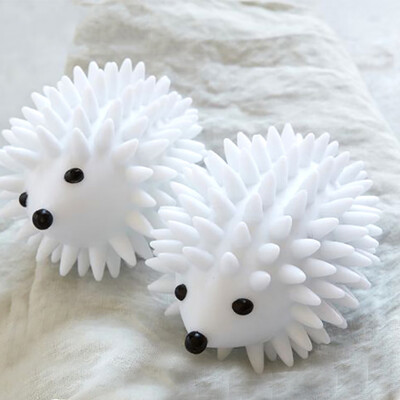 

〖Follure〗2Pcs Hedgehog Drying Washing Machine Laundry Ball Anti winding Clean Tool