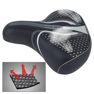 

Greensen Bicycle Bike Front Seat Saddle Cushion Heavy Load Extra Large Electric Car Pad Cushion