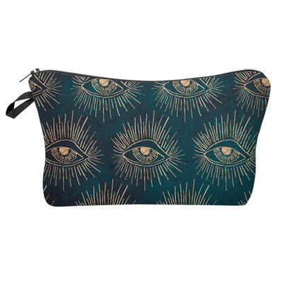 

Portable 3D Eye Printing Makeup Bags Cosmetic Storage Bag Women Pouch