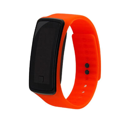 

Intelligent Silica Gel LED Watch Fashion Super Slim Electronic Watch