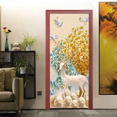 

〖Follure〗Christmas Tree Door Cover Holiday Covers Decoration 30-Inch By 65-Feet