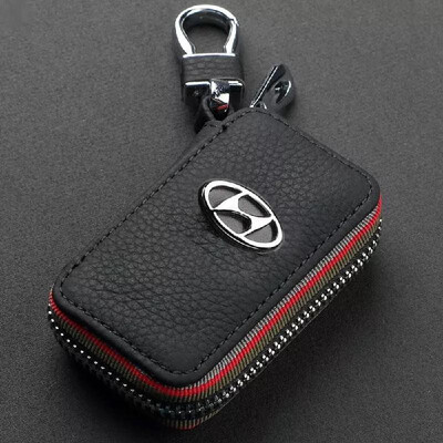 

Real Leather Car Key Case Keys Cover Holder Bag For Toyota Nissan Mazda Cadillac Lexus Hyundai Kia