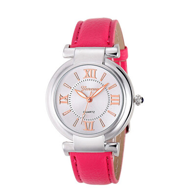 

207 Geneva belt watch Roman digital fashion decoration simple quartz watch