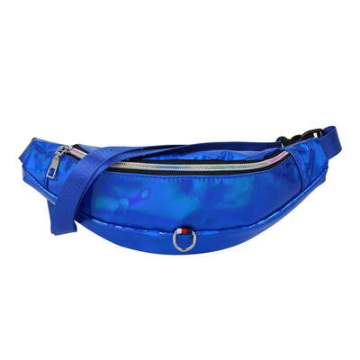 

Holographic Laser Leather Women Fanny Pack Casual Shoulder Waist Chest Bags