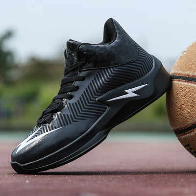 

Basketball shoes spring&autumn new sports shoes casual mens high to help lightweight slip wear