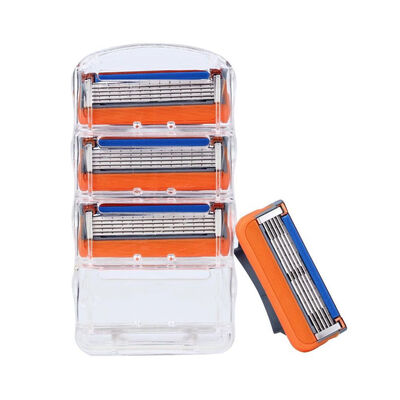 

4pcs Five Layer Razor Replacement Blade Men Handle Shaving Manual Razor Replace Blade