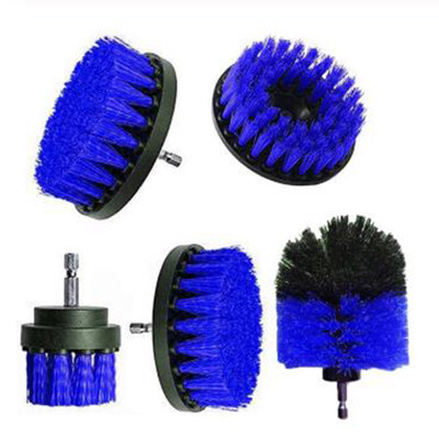 

5pcs Power Wash Brush Nylon Bristle Bathroom Toilet Cleaning Drill Brush Set