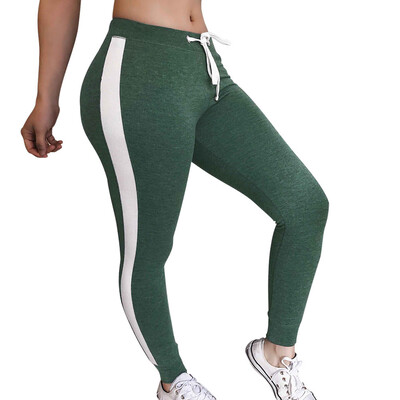 

Tailored Women Striped Drawstring Pants Women Bowtie Sports Casual Pants