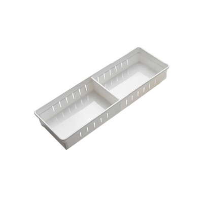 

Toponeto Home Kitchen Board Divider Adjustable Storage Box Drawer Organizer Box