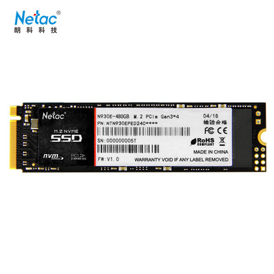 

Netac N930E 480GB M2 NVMe Solid State Drive PCIe Gne34 2280