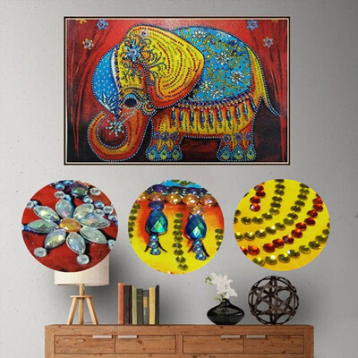 

Siaonvr Special Shaped Diamond Painting DIY 5D Partial Drill Cross Stitch Kits Crystal R