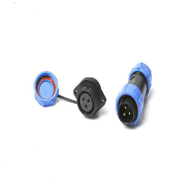 

SP17 IP68 Waterproof Connectors Circular Socket 17mm 2Pin 3Pin 4Pin 5Pin 7Pin 9Pin Multipole Plug