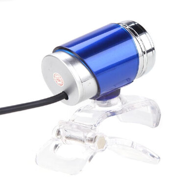 

USB 20 50 Megapixel HD Camera Web Cam with MIC Clip-on 360 Degree for Desktop Skype Computer PC Laptop Blue