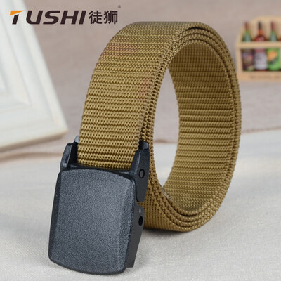

Outdoor casual belt nylon canvas woven belt YKK buckle hypoallergenic belt tactical belt