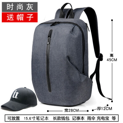 

Backpack Mens Shoulder Bag Large-capacity Students Backpack Mens Fashion Sports Leisure Simple Computer Travel Bag