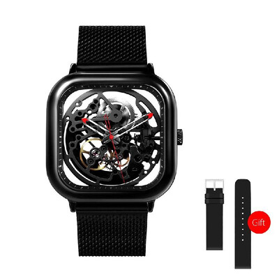

Xiaomi CIGA Design Men Automatic Mechanical Analog Watch Full Hollow Stainless Steel Wrist Watch Business Casual Watch