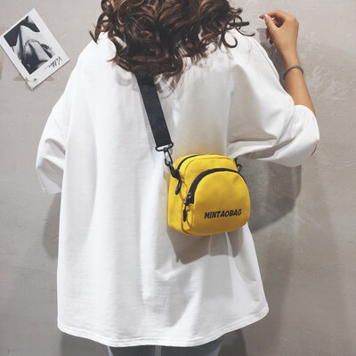 

Tailored Fashion Women Canvas Printing Letter Casual Shoulder Bag Mini Crossbody Bags