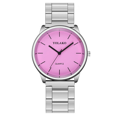 

Women Watches Multicolor Scale Dial Ladies Fashion Analog Quartz Wristwatch High Quality Alloy Strap Clock Relogio Feminino