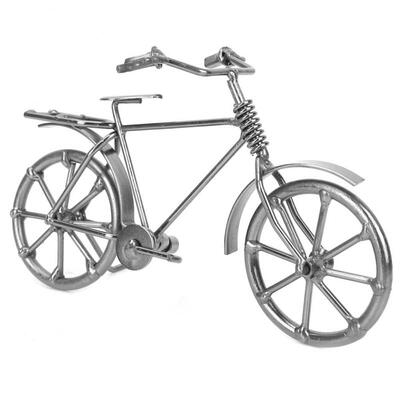 

Greensen Vintage Mini Bicycle Rider Model Metal Bicycle Bike Home Desktop Decoration Ornaments Gifts
