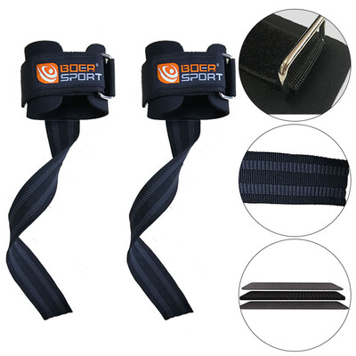 

New Anti-slip Weight Lifting Training Straps Hand Bar Wrist Support Belt Wrap