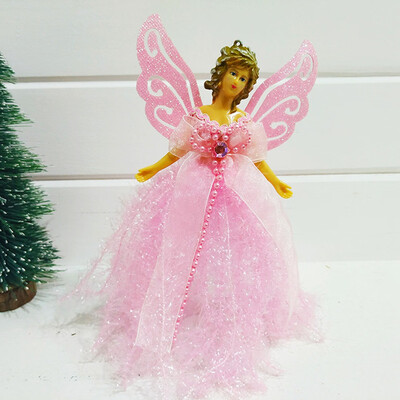

Christmas Feather Angel Doll Hanging Xmas Tree Pendants Ornaments Home Decor