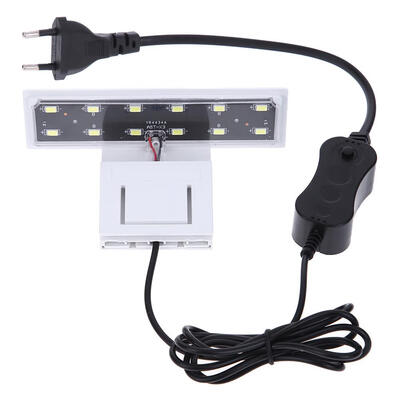 

Plants Grow Clip-on LED Aquarium Light with EU Plug for Coral Reef Cabin