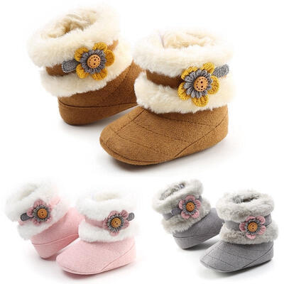 

Baby Girl Boy Shoes Princess Bow Moccasin Infant Toddler Soft Crib Kid Prewalker