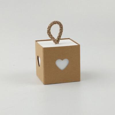 

FUNNYBUNNY Vintage Kraft Paper Box Candy Packaging Candy Box Christmas Tree Decorations Wedding Favors&Gifts