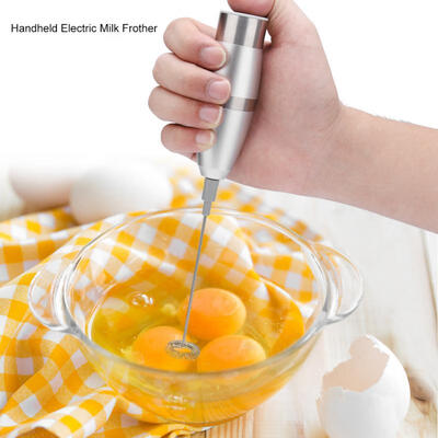 

Greensen Battery Powered Handheld Electric Milk Frother Coffee Foam Maker with Stainless Steel Stand