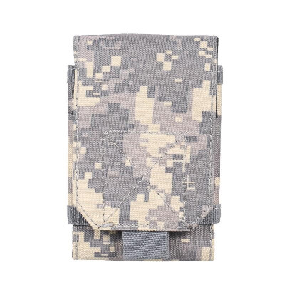 

Army Camouflage Bag for Mobile Phone Smartphone Pouch Cover Hoop Loop Belt Case Outdoor Waist Bag Purse Size -6