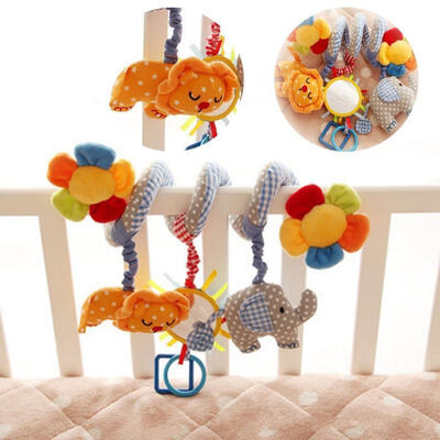 

Hot Nice Infant Baby Newborn Hanging Stroller Bed Spiral Toy Bell Musical Rattle