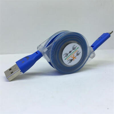 

Universal Premium USB To 8Pin Lightning LED Luminous Scalable Charging Data Cable For IPhone 6 7-1m