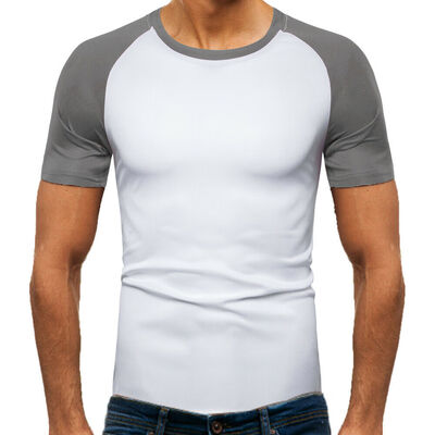 

SUNSIOM Fashion Mens Slim Fit O Neck Short Sleeve Muscle Tee T-shirt Casual Tops Blouse