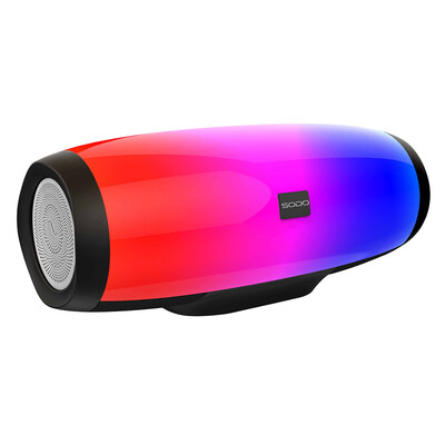 

SODO L1 Wireless Bluetooth Speaker Bluetooth 42 TWS Support NFC TF Card U-Disk FM Radio Hands-free Call Dimming Dual Speakers Por