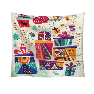 

〖Follure〗Christmas Fashion Tapestry Cartoon Pattern Style Decorative Tapestry Home Decor