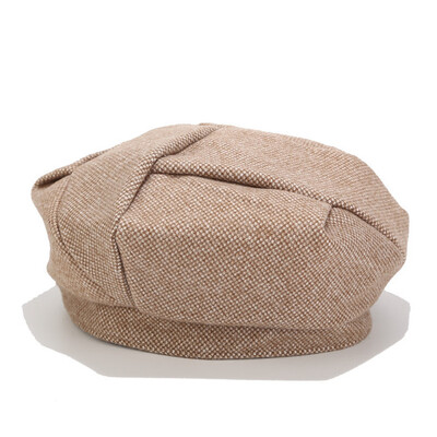 

Tailored Fashion Vintage Women Winter Hat Beret Cap Korean Painter Newsboy Berets