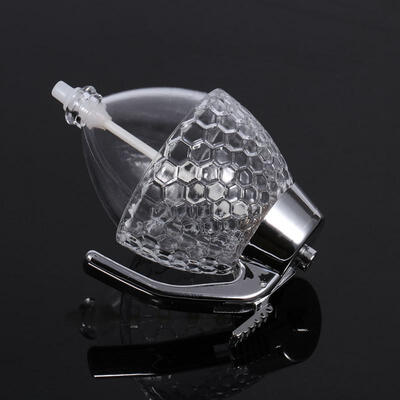 

Greensen 200 ml acrylic honey dispenser Transparent shake handshandle Juice dispenser