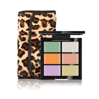 

〖Follure〗6-Color Concealer 12 Leopard Grain Makeup Brush Make-Up Combination Of Logs