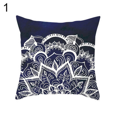 

Mandala Flower Pattern Throw Pillow Case Cushion Cover Home Office Sofa Decor