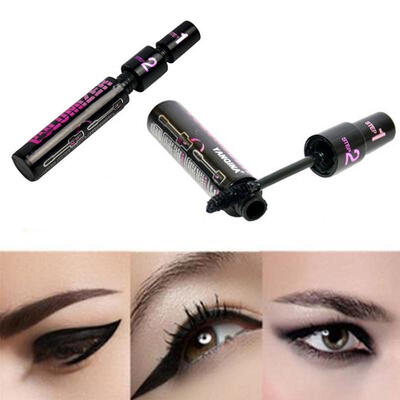 

Cosmetic Makeup Black Dual Brush Natural Thicken Curl Eyelash Extension