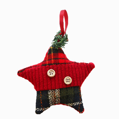 

〖Follure〗Christmas Ornaments Gift Santa Claus Snowman Reindeer Toy Doll Hang Decorations