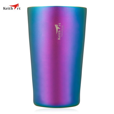 

Keithart Ti3531 320ml Colorful Rainbow Titanium Water Vacuum Cup