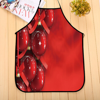 

Siaonvr Christmas Decoration Waterproof Apron Kitchen Aprons Dinner Party Apron