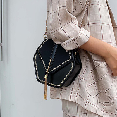 

2019 popular bag handbags new frosted chain bag summer small fresh messenger bag ins net red shoulder bag