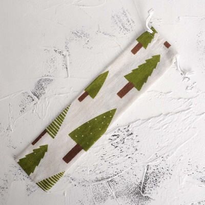 

Cotton And Linen Travel Storage Bag Bundle Pockets Drawstring Spoon Chopsticks Small Bag