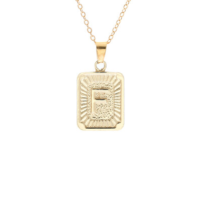 

Fashion Jewelry Brand English Alphabet Pendant Necklace For Women Gift