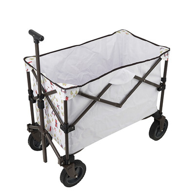 

Supermarket shopping self-driving tour outing camping essential tools removable car trunk trolley