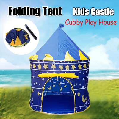 

Kids Play Tent Teepee Toddler Indoor Girls Play House Pop-up Princess Castle